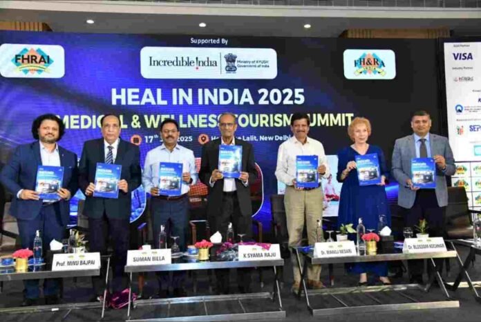 xxx medical tourism, India healthcare, Heal in India, wellness tourism, global medical hub, medical value travel, Ayurveda, medical visas, FHRAI, KPMG India